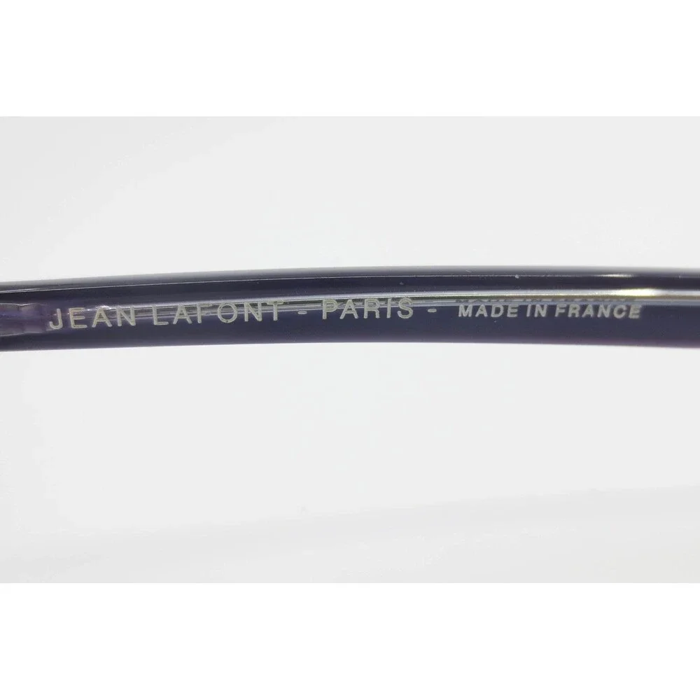 Jean Lafont Paris Attila 2024 Grey Purple Rectangular Eyeglass Frames 53-13-146